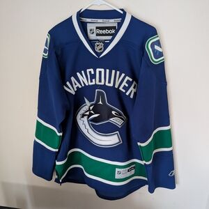 Reebok Vancouver Canucks Blue Jersey (Read Description)